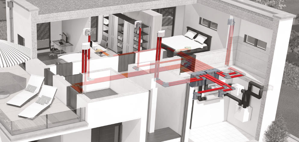 Zentrale Wohnraumlüftung der Raubald GmbH