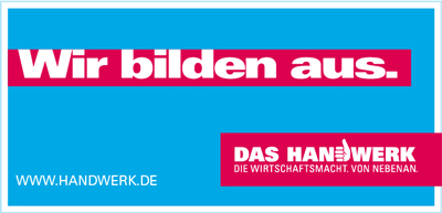 Wir bilden aus -- Logo